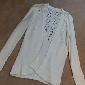 Lauren Conrad long open front cardigan